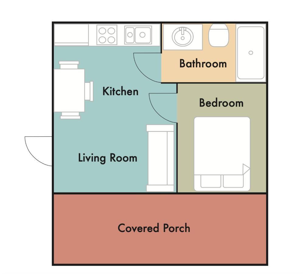 Big River Escape Riverside Cabins Buffalo City Екстер'єр фото